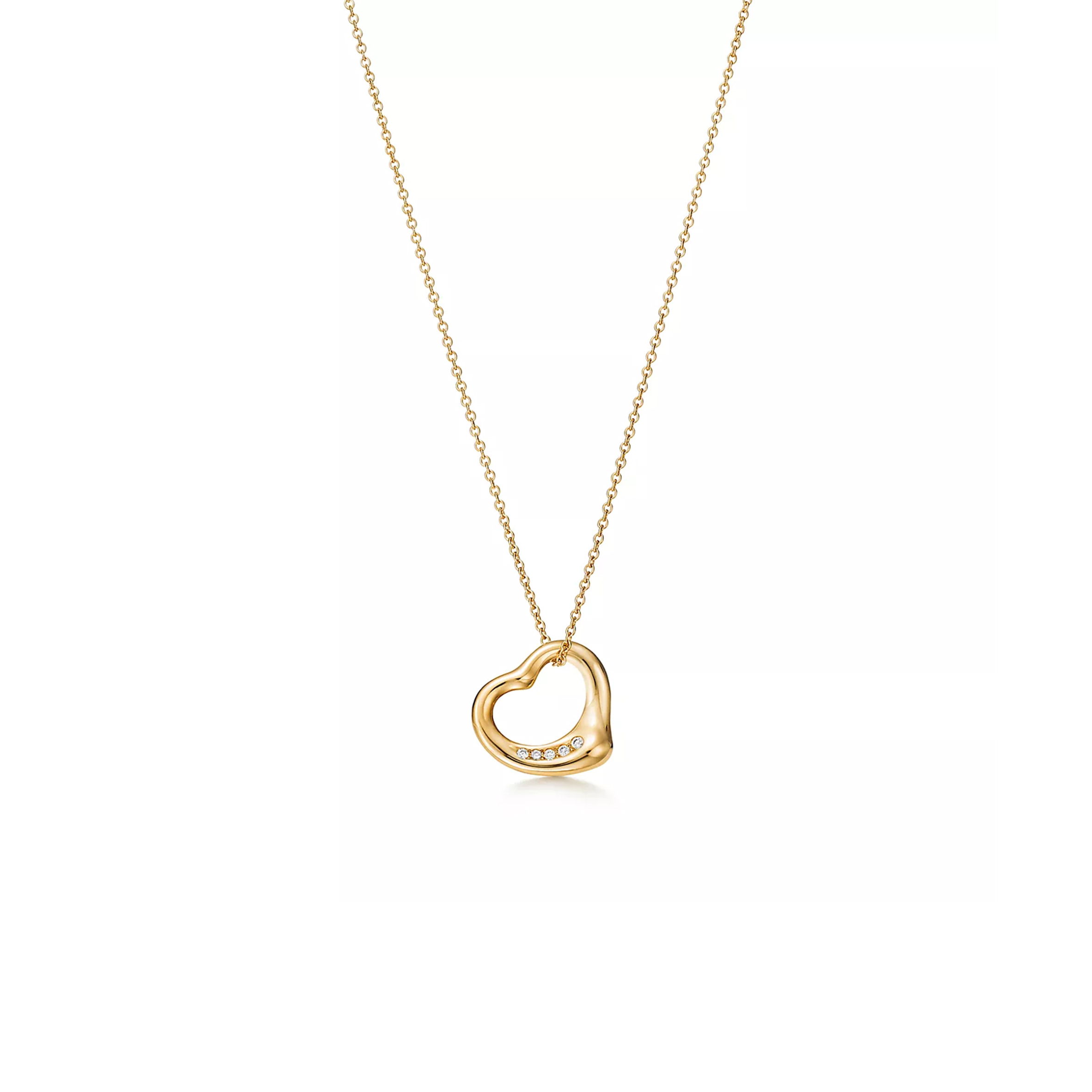 TIFFANY ELSA PERETTI® OPEN HEART PENDANT 60018138 TIFFANY ELSA PERETTI® OPEN HEART PENDANT 60018138